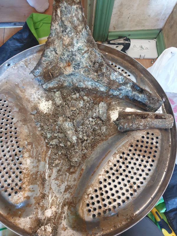 Washing machine spider ruined by detergent